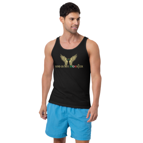 God Is My Mobster Italia – Bella + Canvas 3480 | Men’s Staple Tank Top
