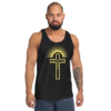 Faith Over Fear – Bella + Canvas 3480 | Men’s Staple Tank Top - Image 4