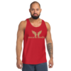 God Is My Mobster Gold - Bella + Canvas 3480 | Men's Staple Tank Top - Image 8