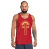 Faith Over Fear – Bella + Canvas 3480 | Men’s Staple Tank Top - Image 3
