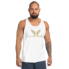 God Is My Mobster Gold - Bella + Canvas 3480 | Men's Staple Tank Top - Image 10