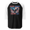 Freedom Warriors – Tultex 245 | Unisex 3/4 Sleeve Raglan Shirt - Image 9