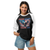 Freedom Warriors - Tultex 245 | Unisex 3/4 Sleeve Raglan Shirt - Image 2