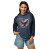 Freedom Warriors - Tultex 245 | Unisex 3/4 Sleeve Raglan Shirt - Image 4