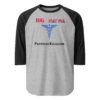 Big Harma - Tultex 245 | Unisex 3/4 Sleeve Raglan Shirt - Image 7