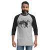 You Do NOT Want To Go In There - Tultex 245 | Unisex 3/4 sleeve Raglan Shirt - Image 2