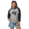 You Do NOT Want To Go In There - Tultex 245 | Unisex 3/4 sleeve Raglan Shirt - Image 7