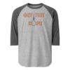 Get the Rope – Tultex 245 | Unisex 3/4 Sleeve Raglan Shirt - Image 9