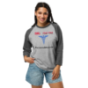 Big Harma - Tultex 245 | Unisex 3/4 Sleeve Raglan Shirt - Image 3