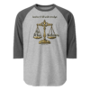 By What Authority – Tultex 245 | Unisex 3/4 Sleeve Raglan Shirt - Image 6