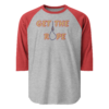 Get the Rope – Tultex 245 | Unisex 3/4 Sleeve Raglan Shirt - Image 8