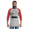 Let's Get Outta Here... - Tultex 245 | Unisex 3/4 sleeve raglan shirt - Image 2