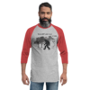 You Do NOT Want To Go In There - Tultex 245 | Unisex 3/4 sleeve Raglan Shirt - Image 4