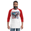 Freedom Warriors – Tultex 245 | Unisex 3/4 Sleeve Raglan Shirt - Image 8