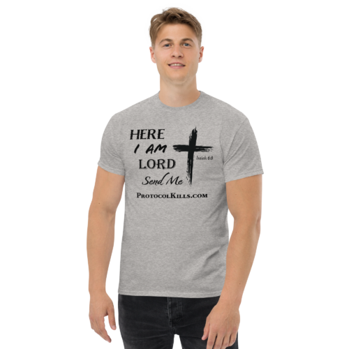 Here I am Lord... – Gildan 5000 | Men’s Classic Tee Shirt