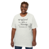 My People Perish... – Bella + Canvas 3001 | Unisex Short Sleeve T-Shirt with Tear Away Label - Image 5