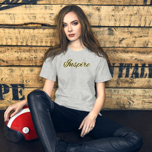 Inspire - Bella + Canvas 3001 | Unisex Short Sleeve T-Shirt with Tear Away Label