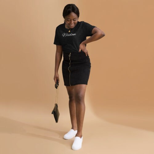 Wisdom - Bella + Canvas 3001 | Unisex Short Sleeve T-Shirt with Tear Away Label