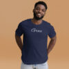 Grace - Bella + Canvas 3001 | Unisex Short Sleeve T-Shirt with Tear Away Label - Image 3