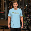 Wisdom - Bella + Canvas 3001 | Unisex Short Sleeve T-Shirt with Tear Away Label - Image 3