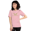 God Is My Mobster Gold - Bella + Canvas 3001 | Unisex Short Sleeve T-Shirt with Tear Away Label - Image 3