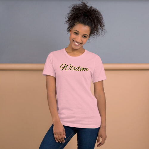 Wisdom - Bella + Canvas 3001 | Unisex Short Sleeve T-Shirt with Tear Away Label