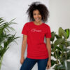 Grace - Bella + Canvas 3001 | Unisex Short Sleeve T-Shirt with Tear Away Label - Image 6