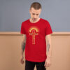 Faith Over Fear – Bella + Canvas 3001 | Unisex Short Sleeve T-Shirt with Tear Away Label - Image 3