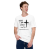 Here I Am Lord... - Bella + Canvas 3001 | Unisex Short Sleeve T-Shirt with Tear Away Label - Image 5