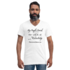My People Perish... – Bella + Canvas | Unisex Short Sleeve V-Neck T-Shirt - Image 2