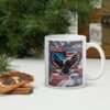 Freedom Warriors - Ceramic White Glossy Coffee Mug - Image 2