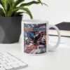 Freedom Warriors - Ceramic White Glossy Coffee Mug - Image 3