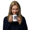Freedom Warriors – Ceramic White Glossy Coffee Mug - Image 4