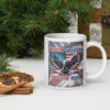 Freedom Warriors - Ceramic White Glossy Coffee Mug - Image 8