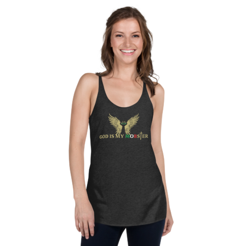 God Is My Mobster Italia - Next Level 6733 | Women’s Racerback Tank