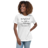 My People Perish... – Bella + Canvas 6400 | Women’s Relaxed T-Shirt - Image 3