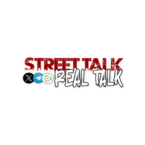 Street Talk/ Real Talk Bubble-free stickers