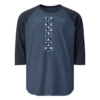 The "F" Word Freedom – Tultex 245 | Unisex 3/4 Sleeve Raglan Shirt - Image 2