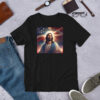 Patriotic God Bless America – Bella + Canvas 3001 | Unisex Short Sleeve T-Shirt with Tear Away Label - Image 3