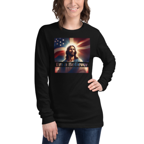 I'm a Believer - Bella & Canvas 3501 | Unisex Long Sleeve Tee
