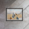 Wheat & Tare Framed Canvas Print - Image 3