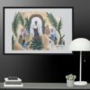 Jesus with Palms Framed Canvas Print - Image 5