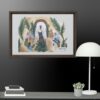 Jesus with Palms Framed Canvas Print - Image 8