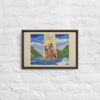 Jesus' Baptism Framed Canvas Print - Image 5