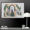 Jesus with Palms Framed Canvas Print - Image 11