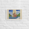 Jesus' Baptism Framed Canvas Print - Image 9