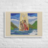 Jesus' Baptism Framed Canvas Print - Image 12