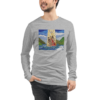 Jesus' Baptism - Bella + Canvas 3501 | Unisex Long Sleeve Tee Shirt - Image 5