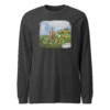 Jesus with Flowers - Bella + Canvas 3501 | Unisex Long Sleeve Tee Shirt - Image 10