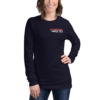 Street Talk/ Real Talk - Bella & Canvas 3501 | Unisex Long Sleeve Tee - Image 8